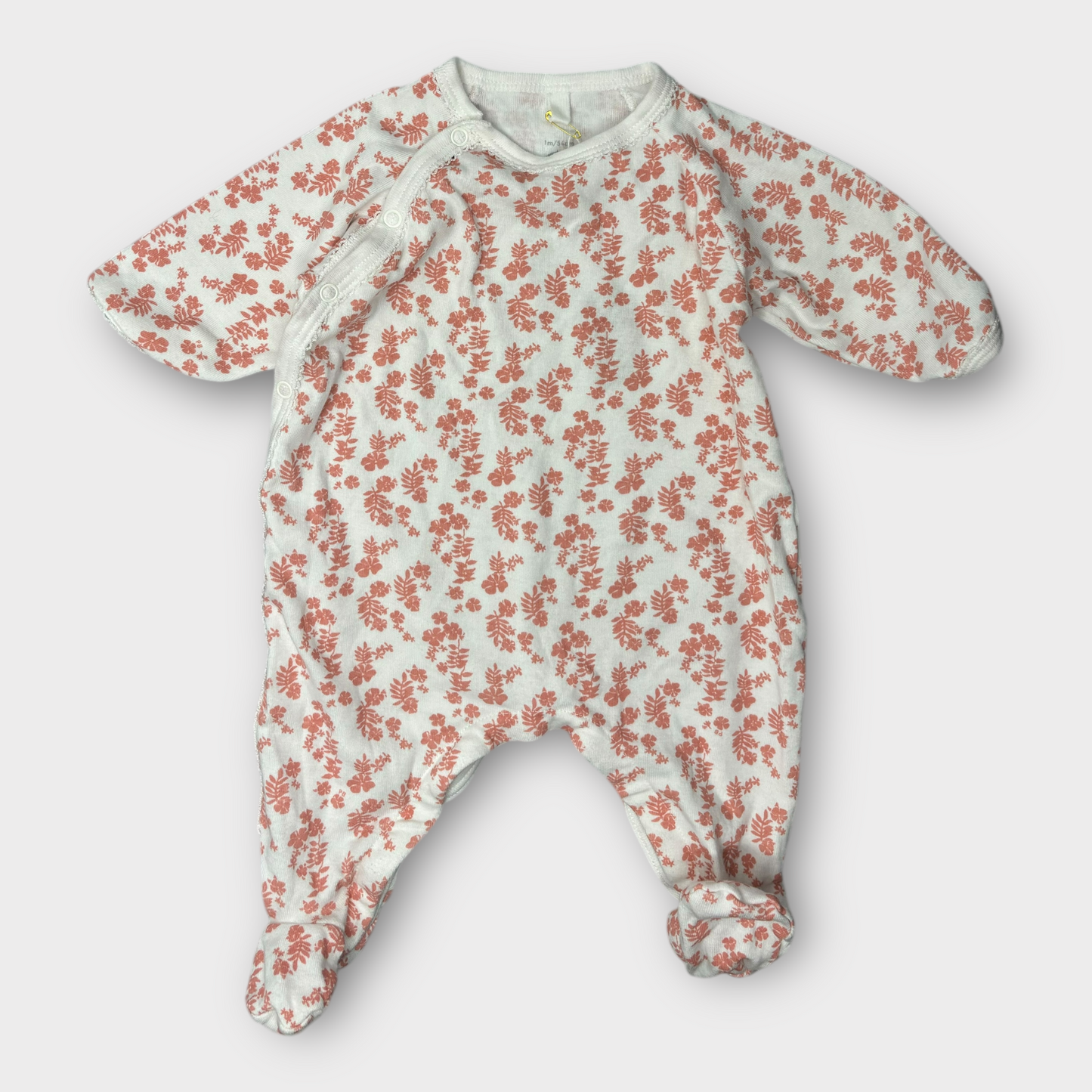 Petit Bateau - Pyjama - 1 mois (54 cm) -  (Bon état)