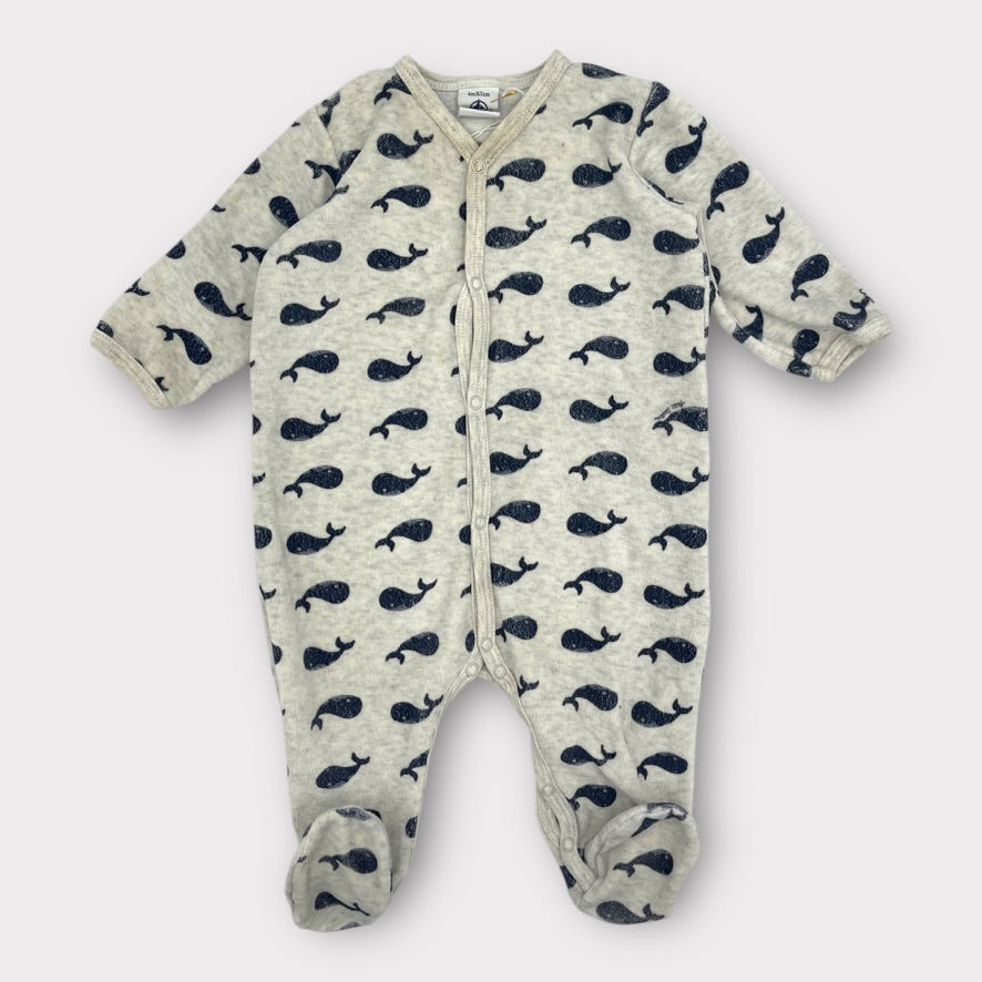 Pyjama - Petit Bateau - 6 maanden (67cm)