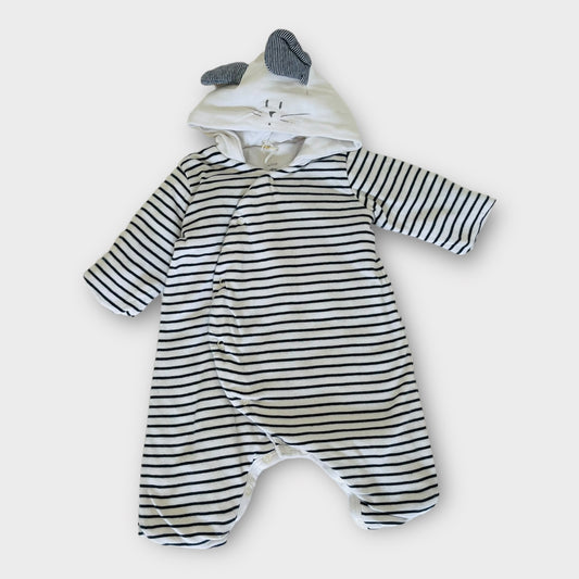 Petit Bateau - Combinaison - 1 mois (54 cm)