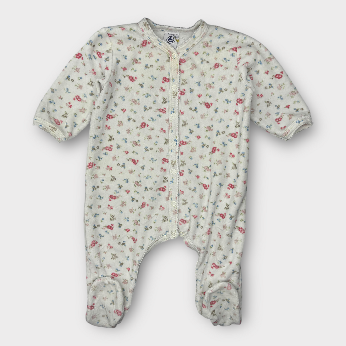 Petit Bateau - Pyjama - 6 mois (67cm ) -  (Petits défauts)