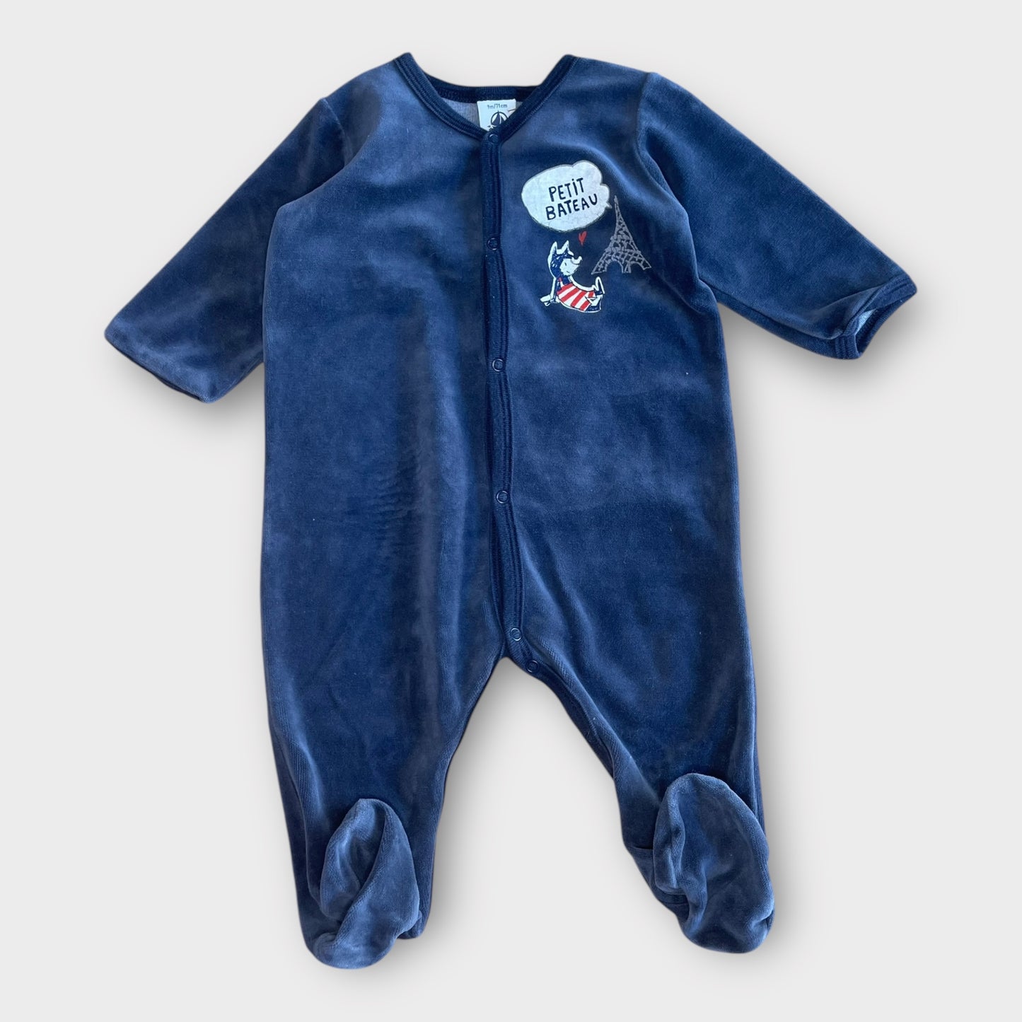 Petit Bateau - Pyjama - 9 mois (71 cm)