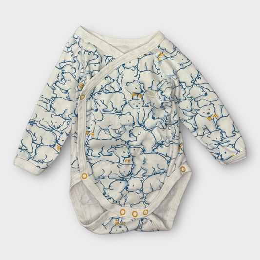 Petit Bateau - Body - 3 maanden (60cm) - (Goede staat)