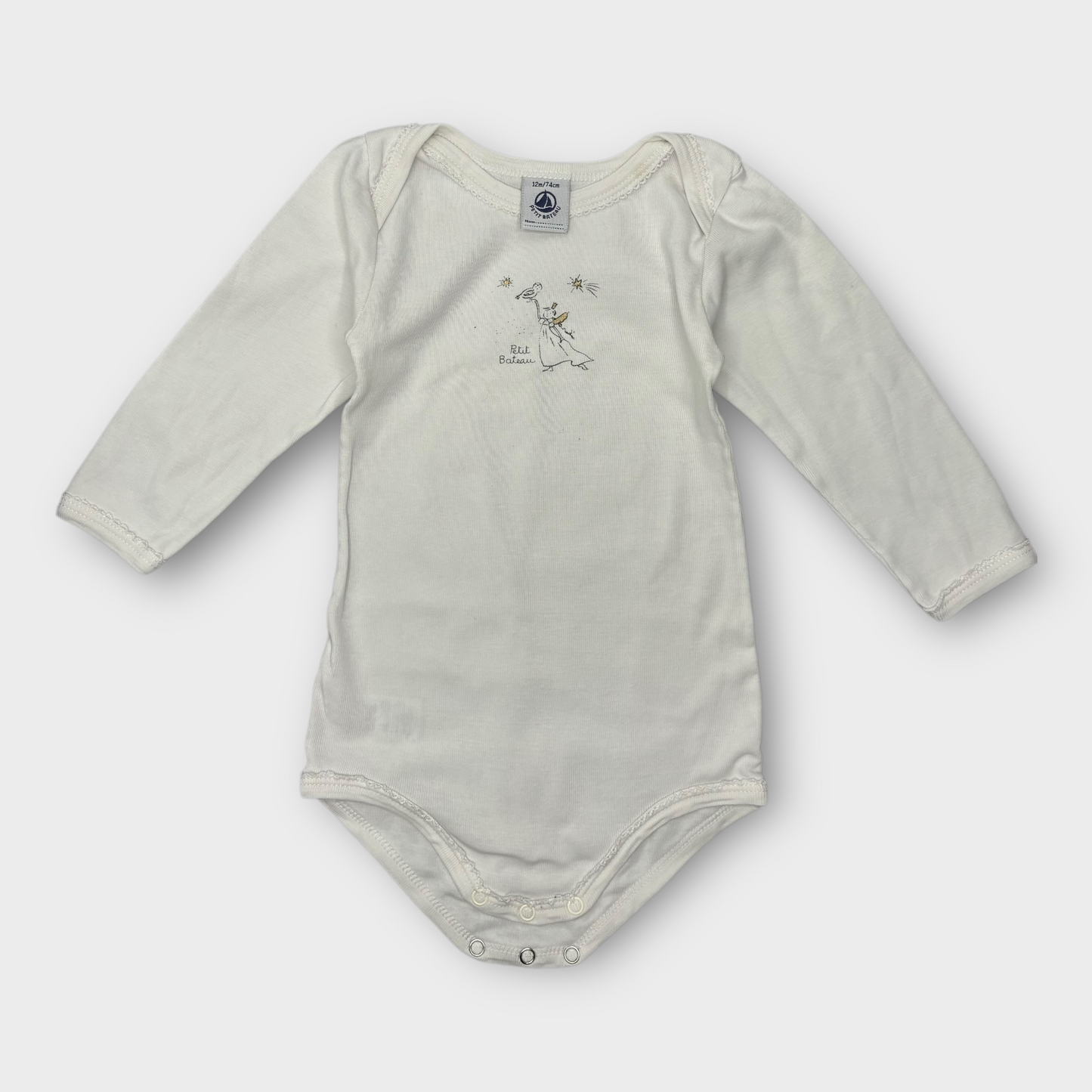 Petit Bateau - Body - 12 mois (74cm) -  (Très bon état)