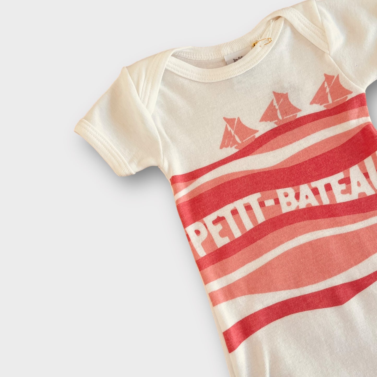 Petit Bateau - body - 3 mois