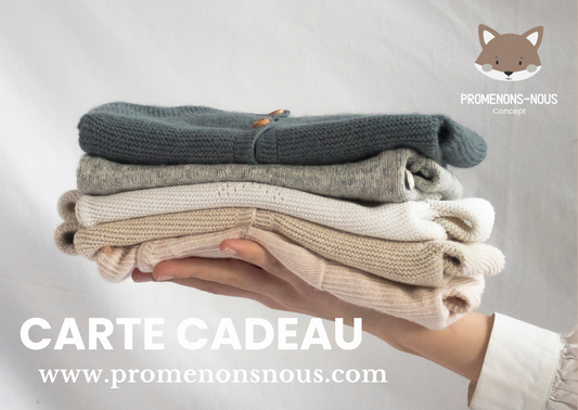 Carte-Cadeau Promenons-Nous Concept